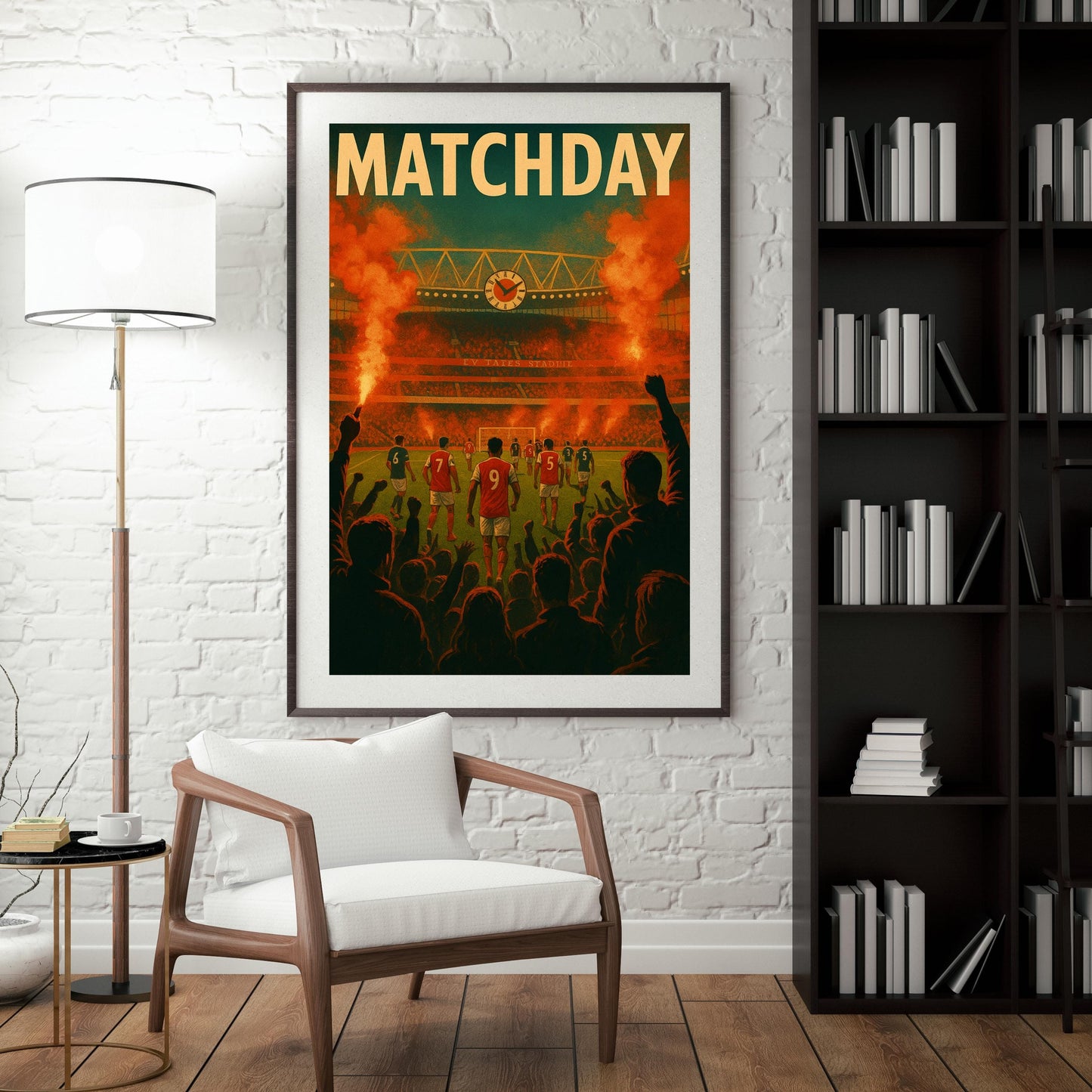 Limited Edition Arsenal Matchday A3 Posters Bundle – Emirates Stadium Print | North London Football Art | 24 Hour Drop | Arsenal Fan Gift
